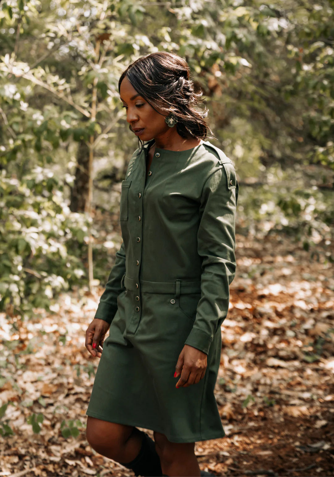 Vipère Jumpsuit Dress - Sewing Pattern | Maison Fauve