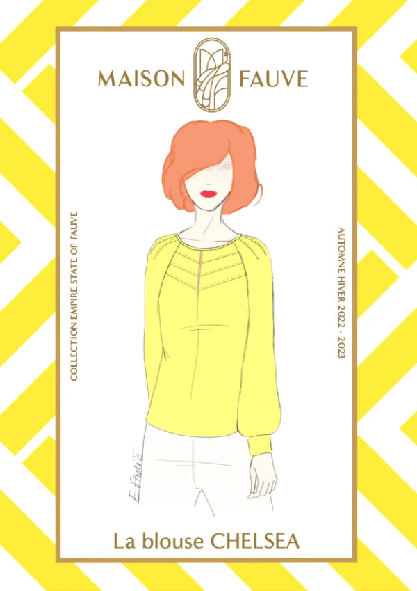 Chelsea Blouse - Sewing Pattern | Maison Fauve