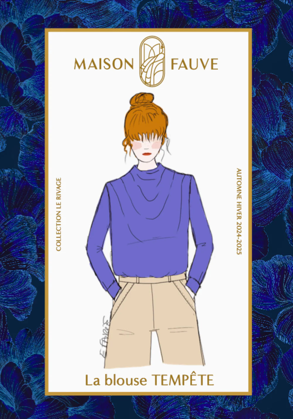 Tempête Blouse - Sewing Pattern | Maison Fauve