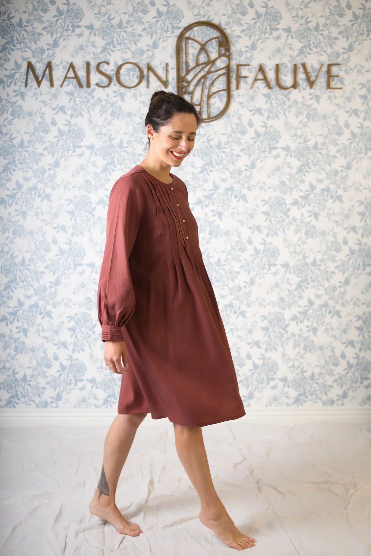 Atlas Shirt Dress and Blouse - Sewing Pattern | Maison Fauve