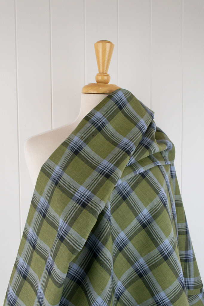 Plaid Linen - Thyme