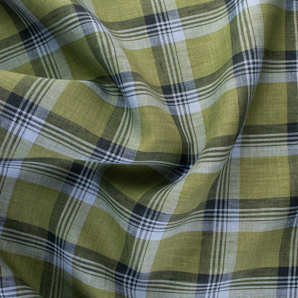 Plaid Linen - Thyme