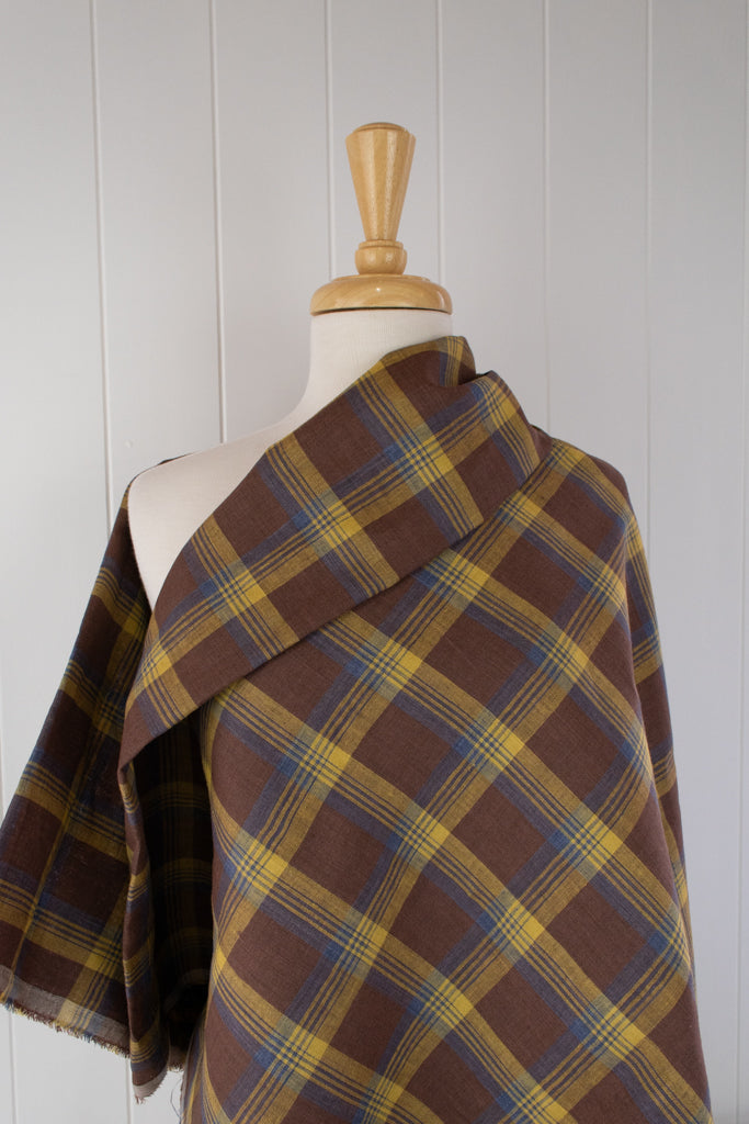 Plaid Linen - Autumn