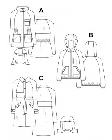 PDF Pattern - Serra Jacket | Pauline Alice