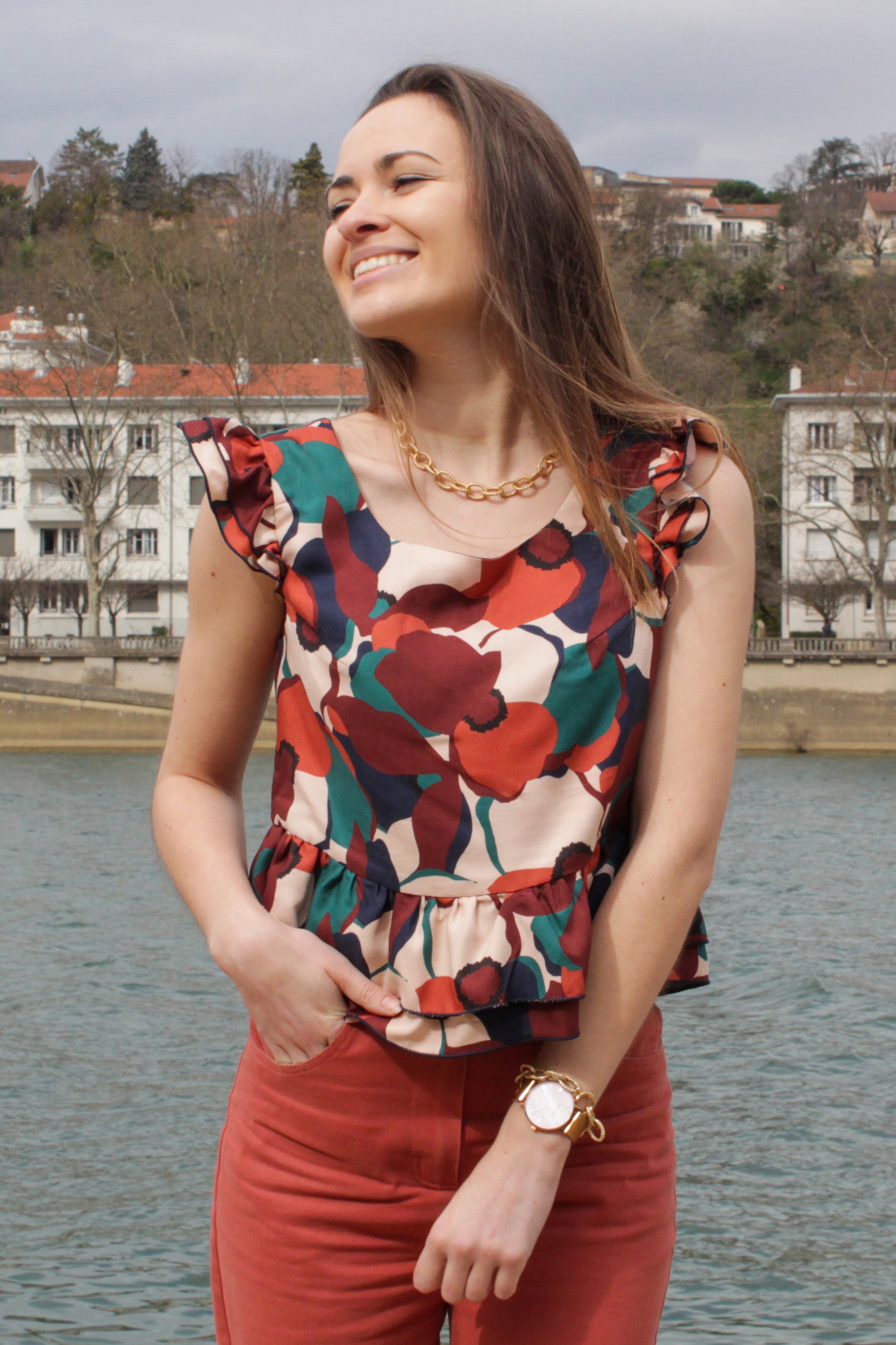 PDF Pattern - Solène Top | Cha' Coud