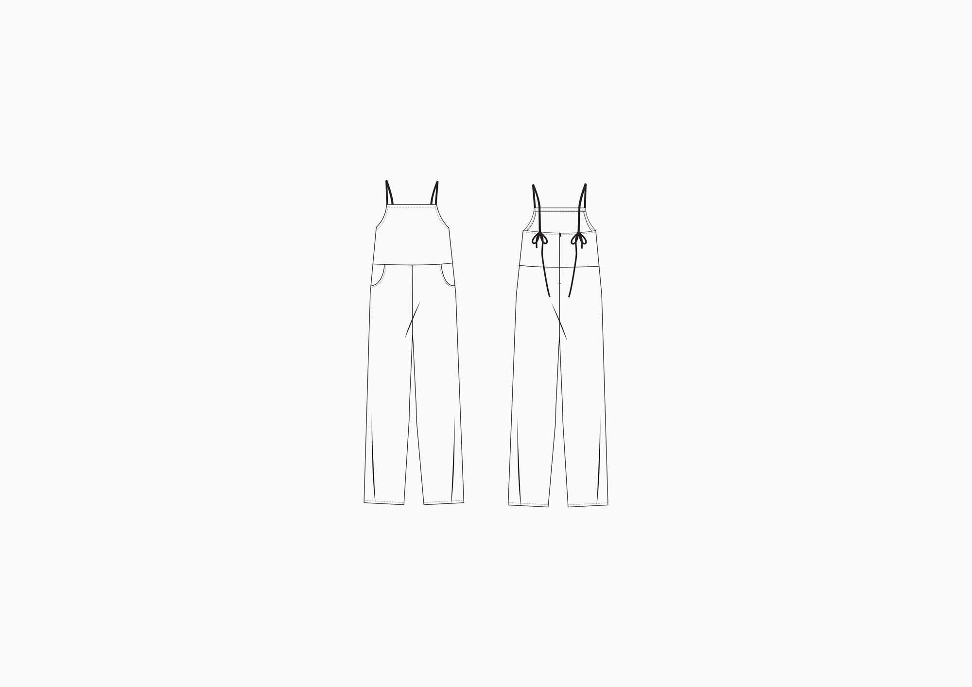 Wattlebird Jumpsuit - Sewing Pattern | Common Stitch