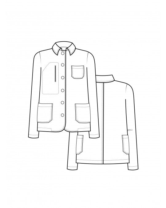 PDF Pattern - Tello Jacket | Pauline Alice