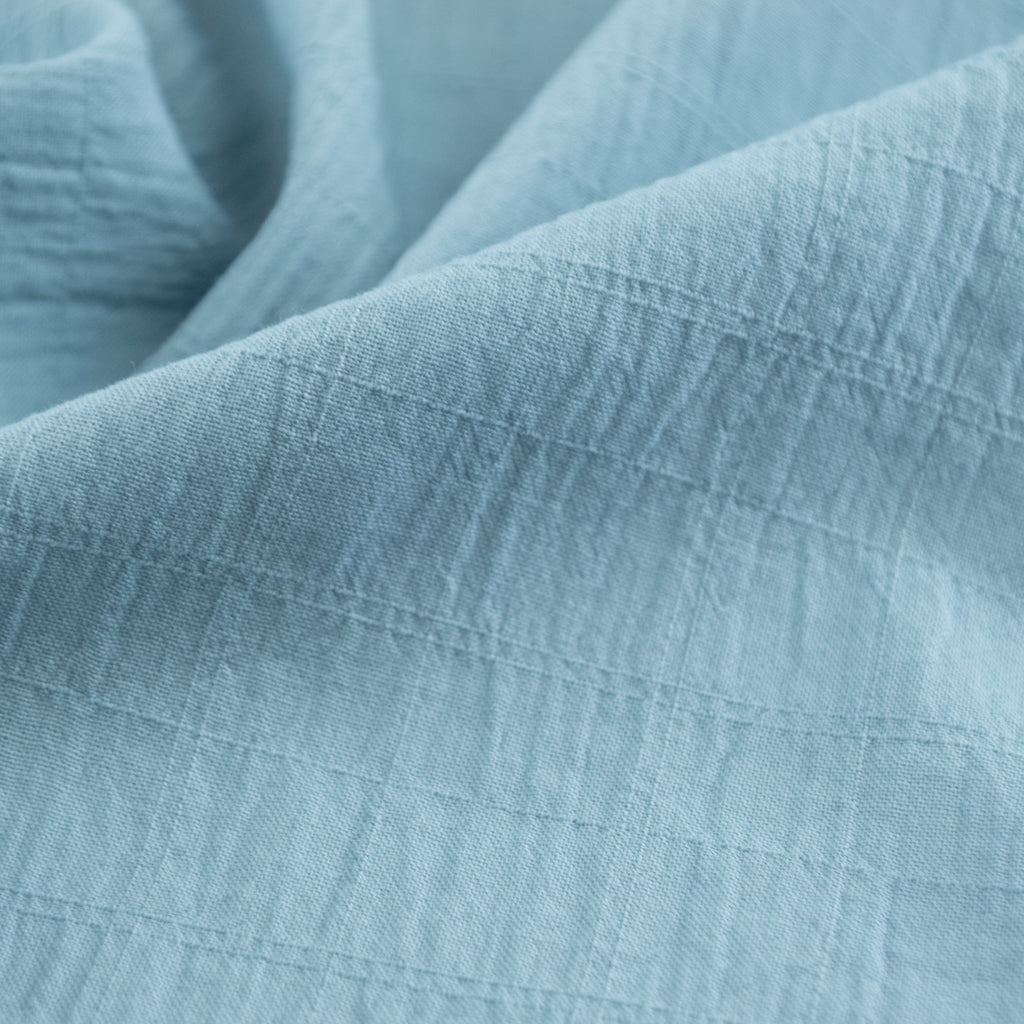 Textured Cotton - Dusty Blue