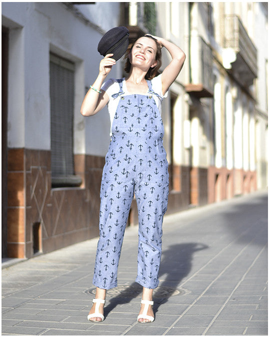 PDF Pattern - Turia Dungarees | Pauline Alice