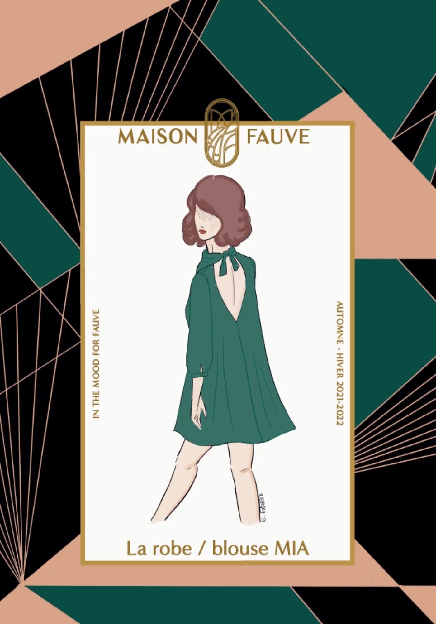 Mia Dress and Blouse - Sewing Pattern | Maison Fauve