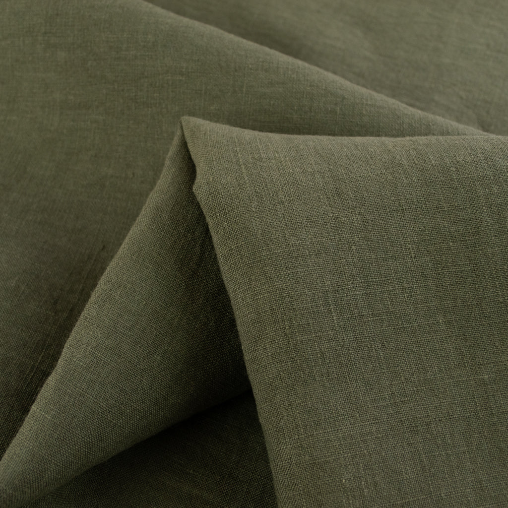 Washed Linen - Fern Green