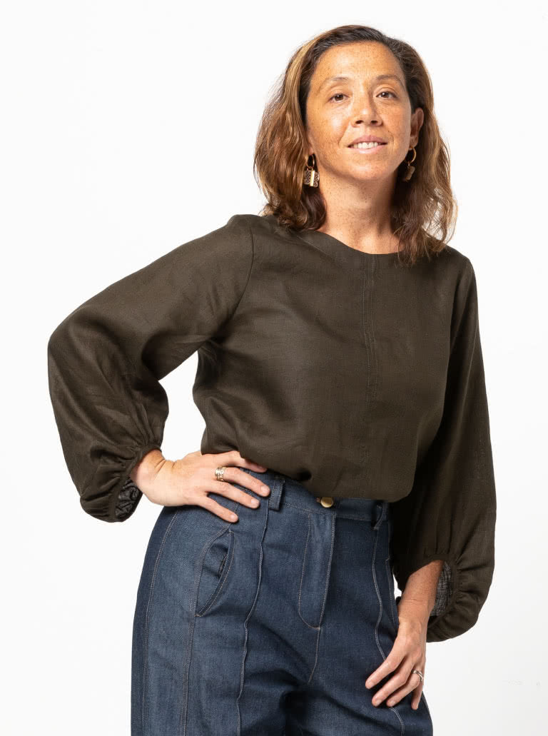 Zalia Woven Top and Dress - Sewing Pattern | Style Arc