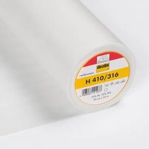 H410 Vilene Fusible Interfacing - Medium - with stabilising threads - White - MaaiDesign