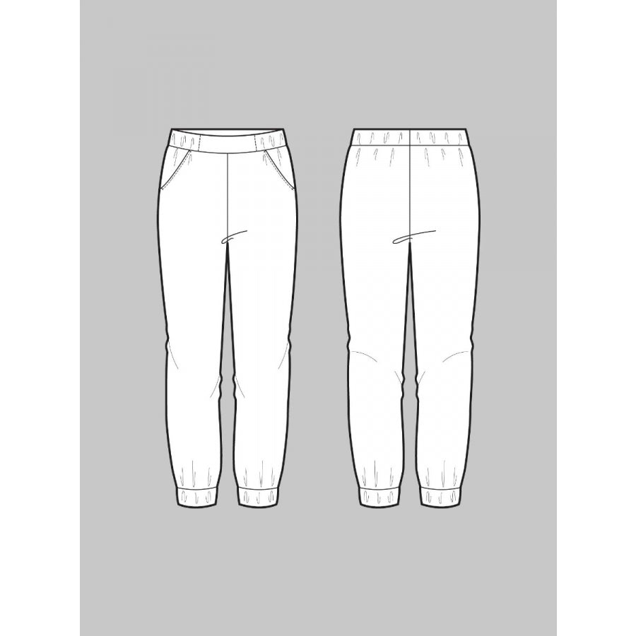 Almost Long Trousers - The Assembly Line - MaaiDesign