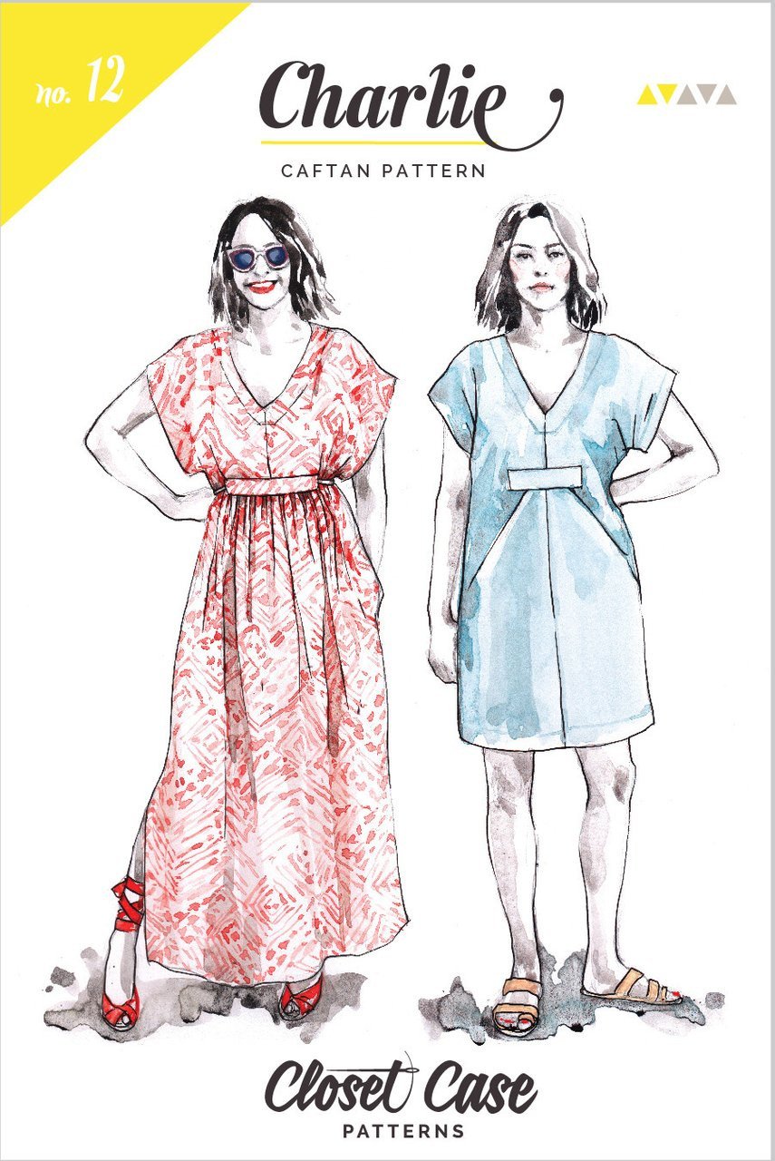 Closet Core Patterns | Charlie Caftan - MaaiDesign