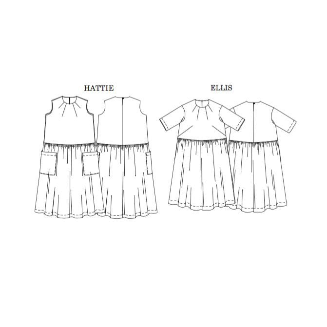 The Ellis & Hattie - Sewing Pattern - Merchant & Mills - MaaiDesign