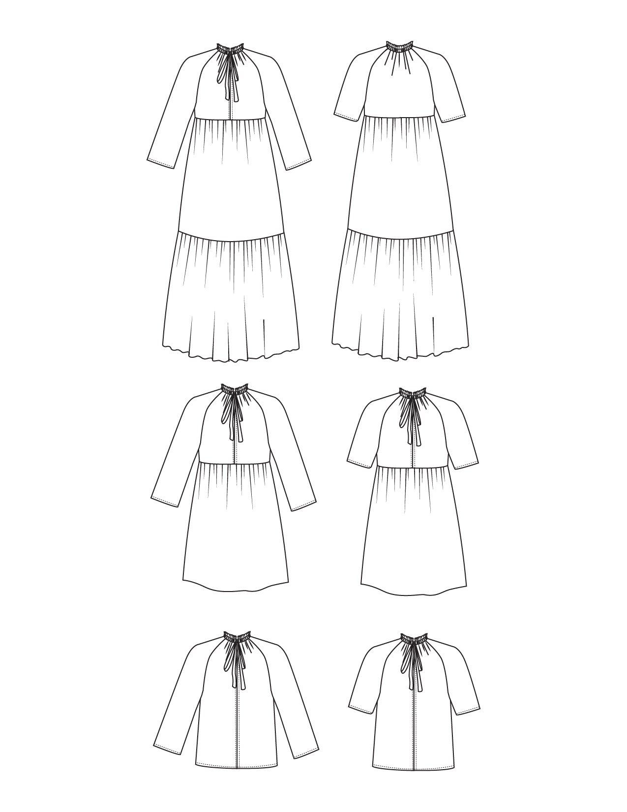 Wilder Gown Pattern - Sewing Pattern | Friday Pattern Company
