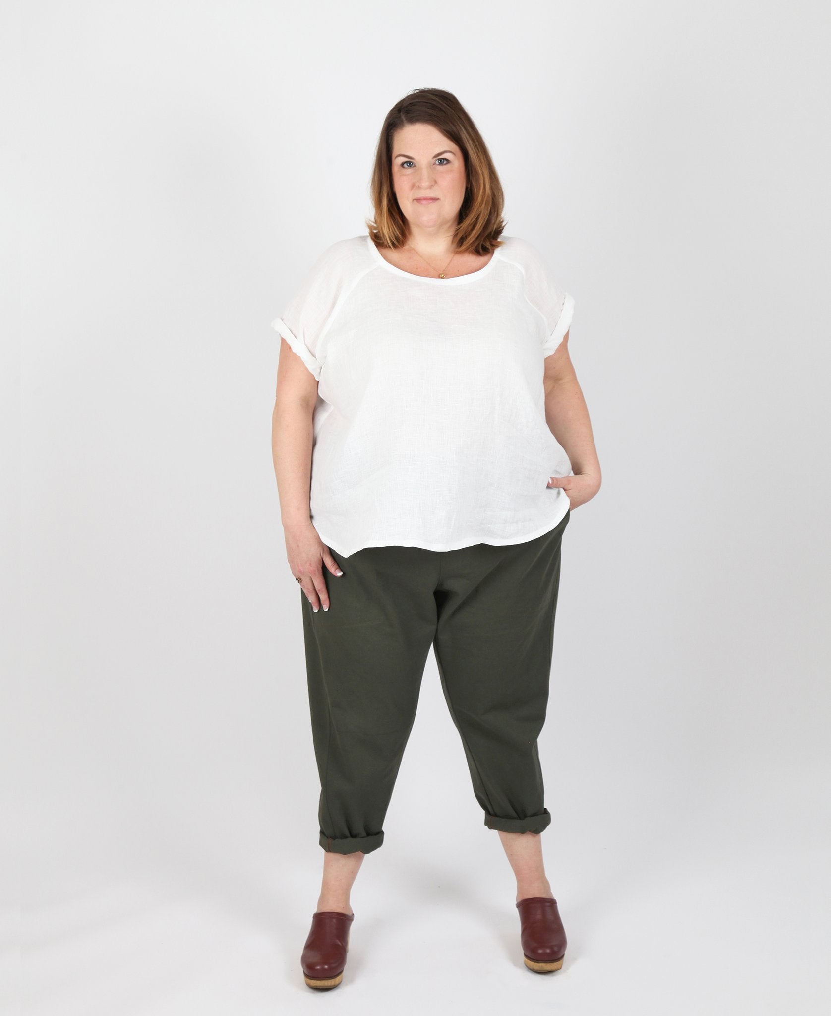 Free Range Slacks Curvy - Sewing Pattern | Sew House 7