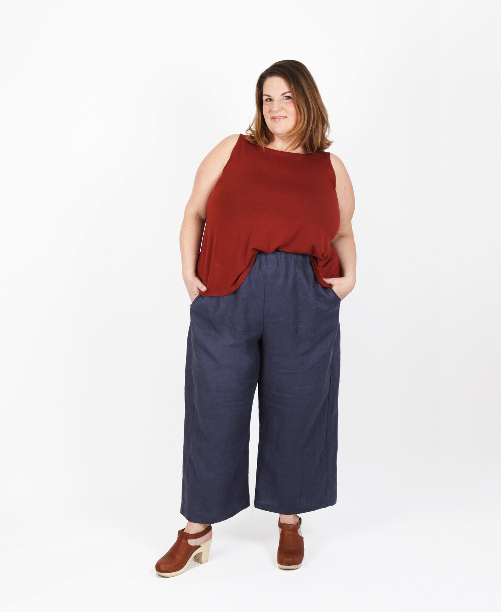 Free Range Slacks Curvy - Sewing Pattern | Sew House 7