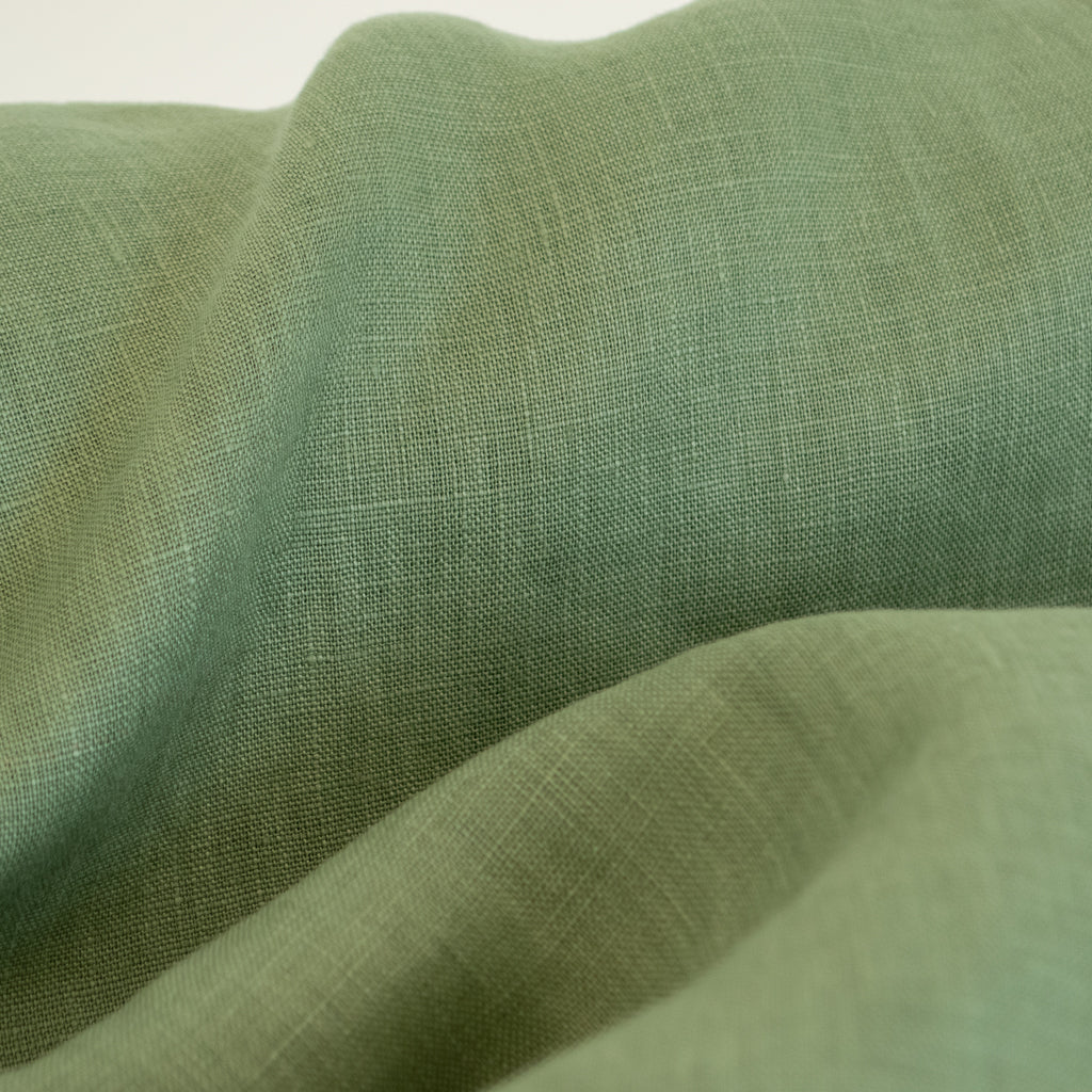 Heavy Linen - Spring Green