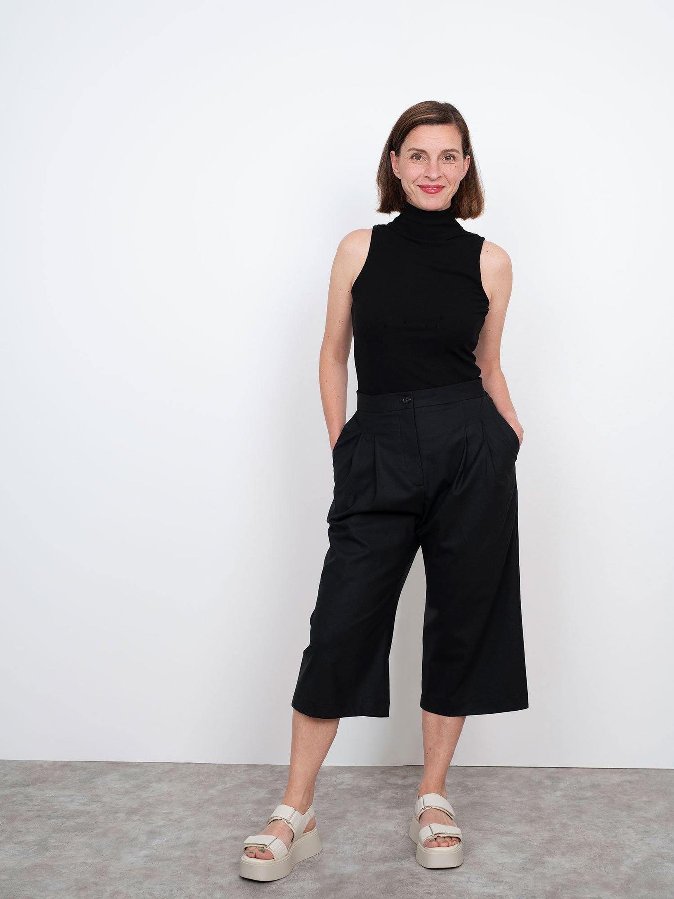 High Waisted Trousers - Sewing Pattern | The Assembly Line