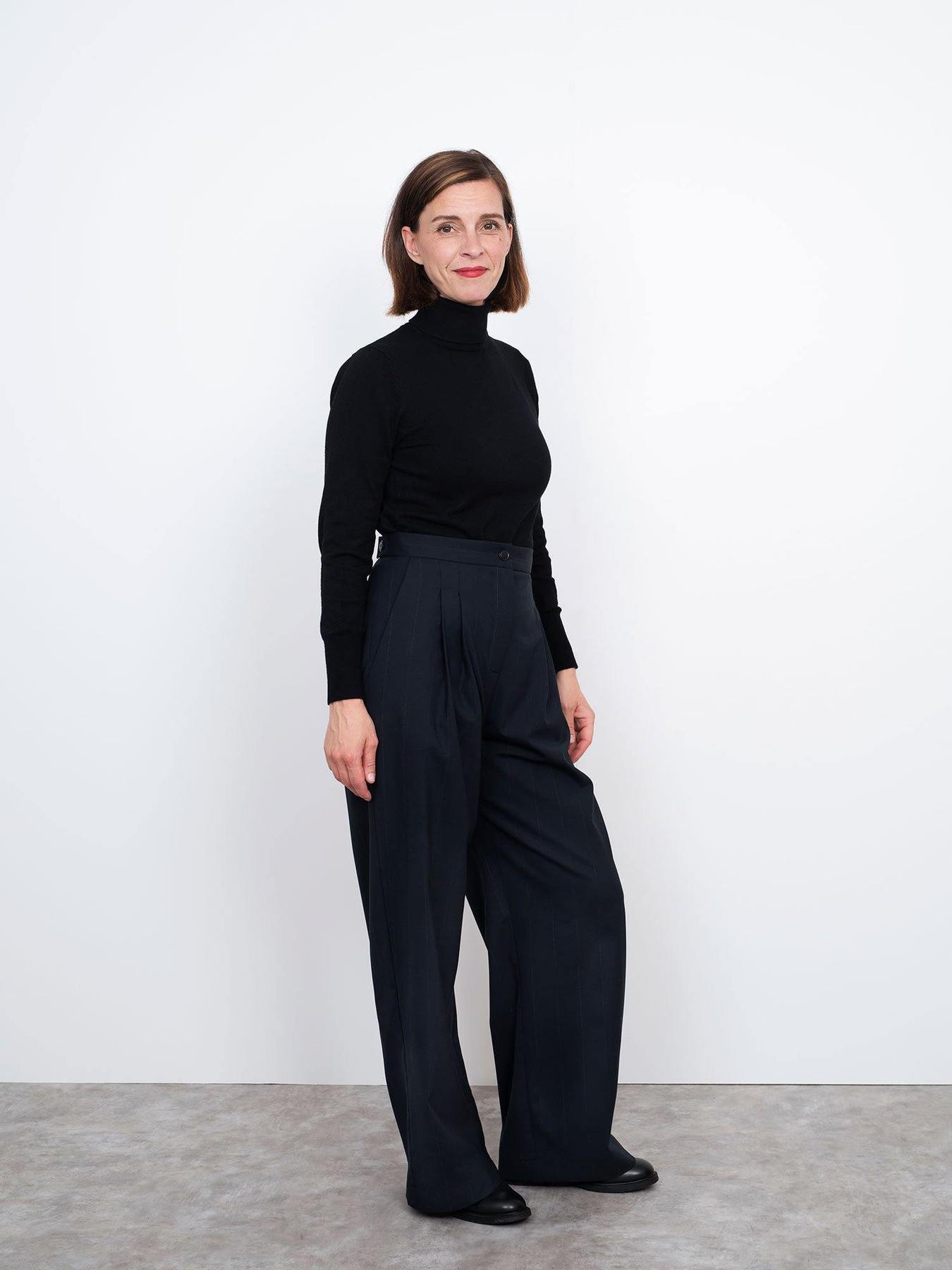 High Waisted Trousers - Sewing Pattern | The Assembly Line
