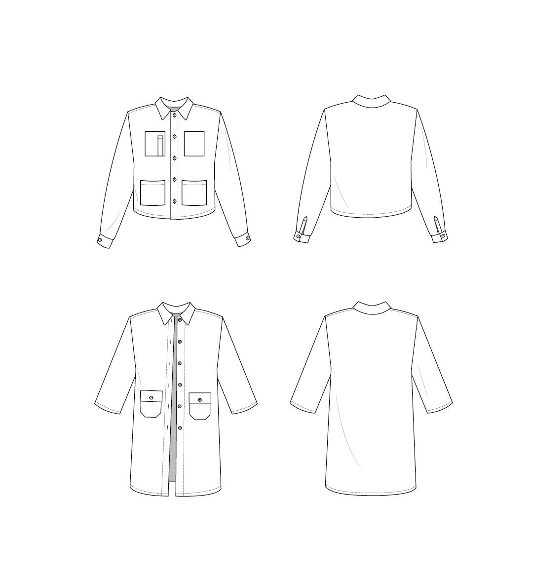 Ilford Jacket - Sewing Pattern | Friday Pattern Company