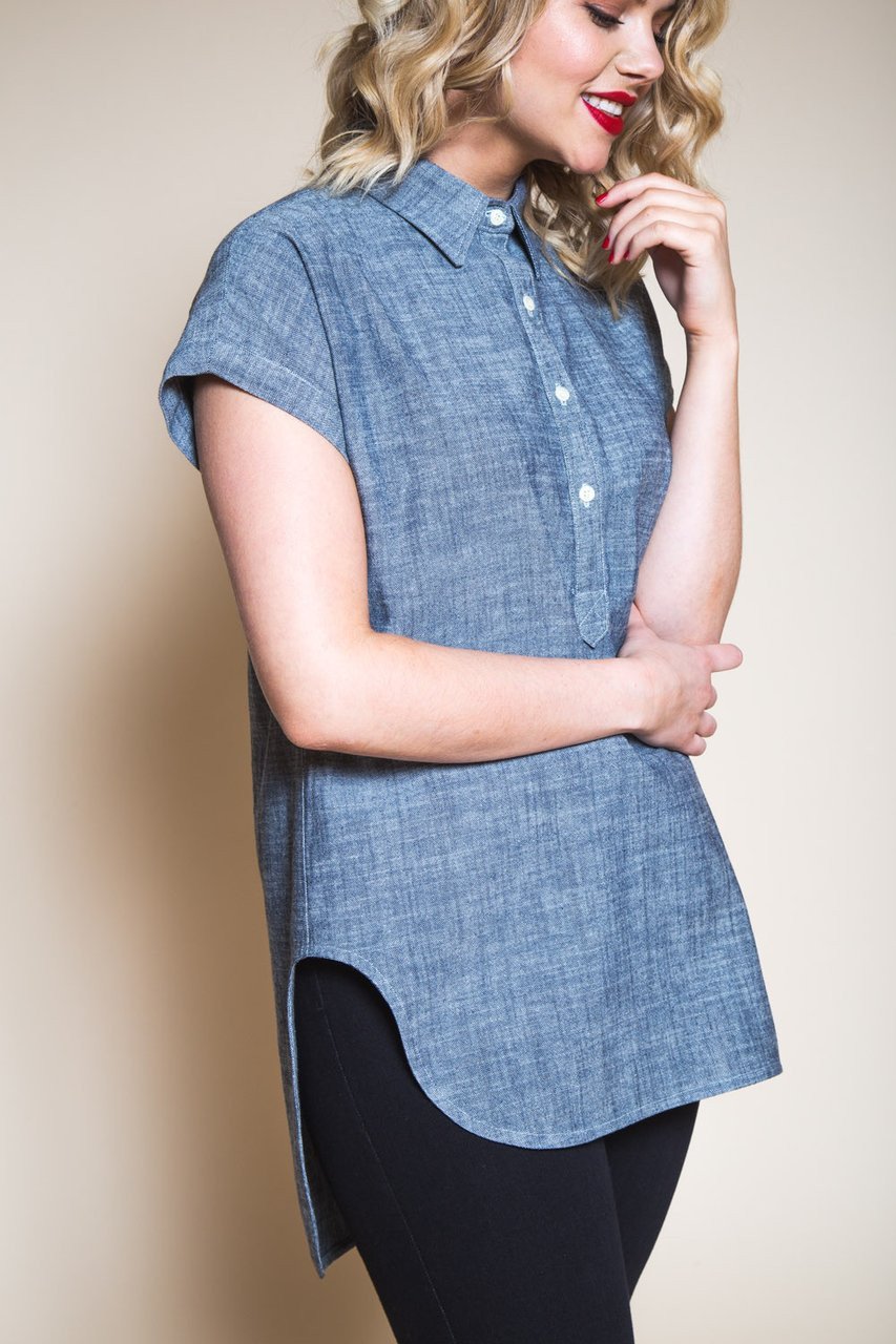 Closet Core Patterns | Kalle Shirt + Shirtdress - MaaiDesign