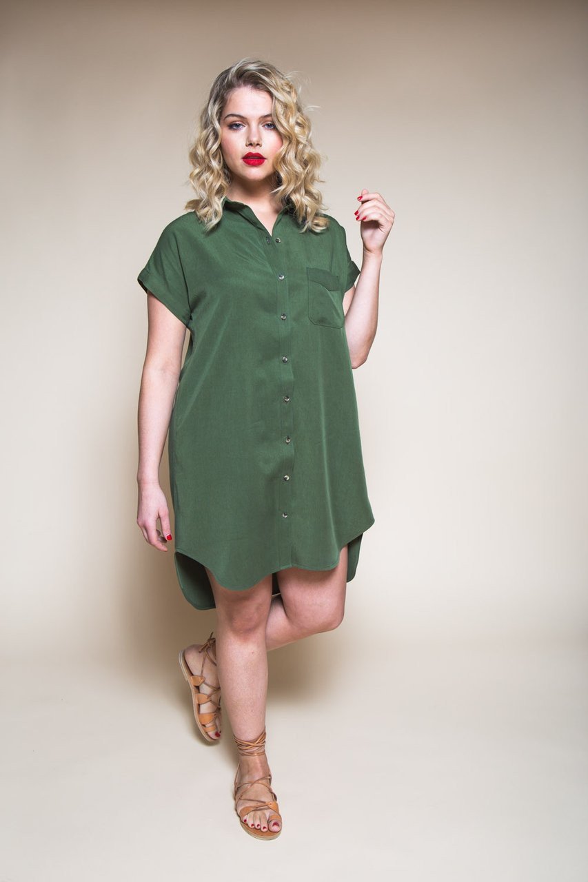 Closet Core Patterns | Kalle Shirt + Shirtdress - MaaiDesign