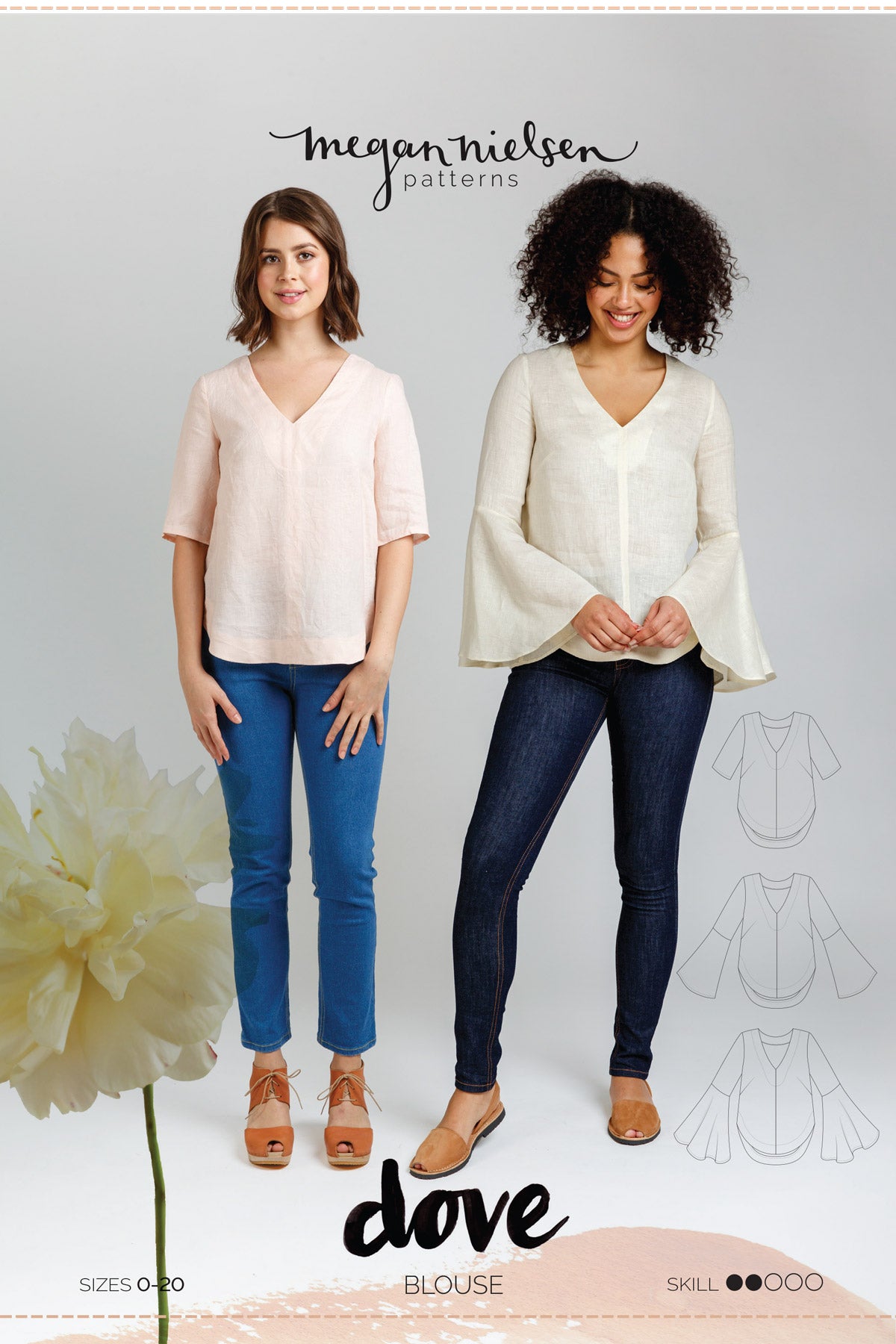 Dove Blouse | Megan Nielsen - MaaiDesign