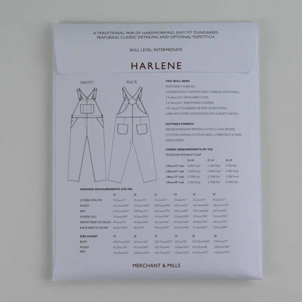 Harlene UK 18-28 - Sewing Pattern | Merchant & Mills