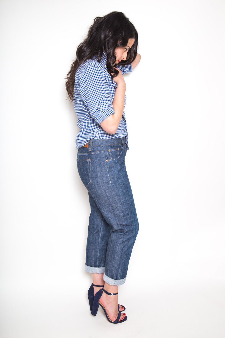 Closet Core Patterns | Morgan Non-Stretch Jeans - MaaiDesign