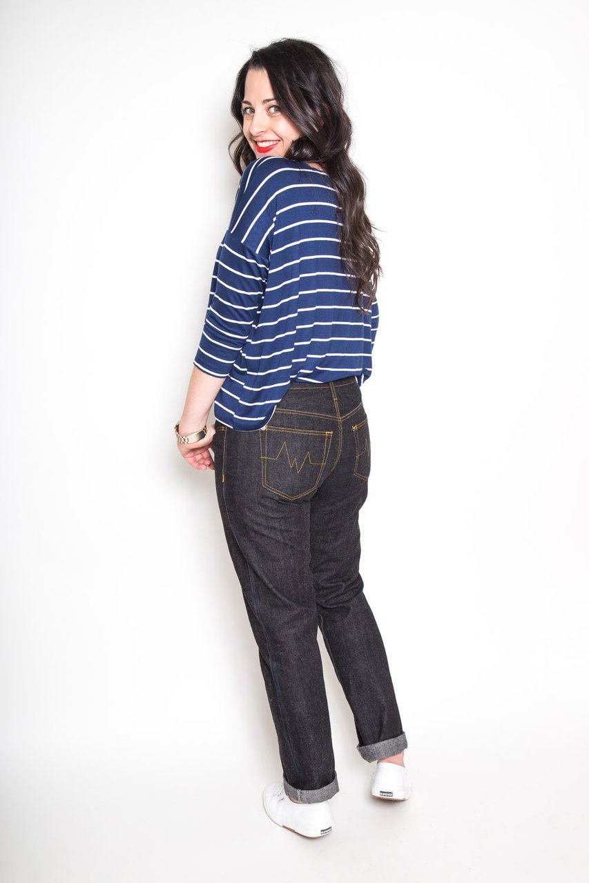 Closet Core Patterns | Morgan Non-Stretch Jeans - MaaiDesign