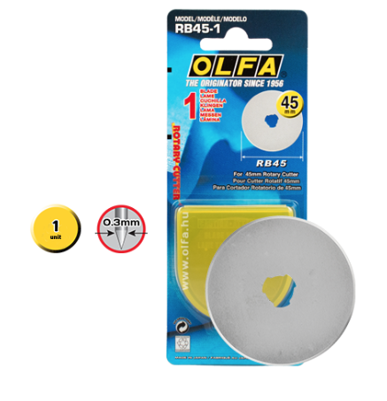 Olfa Blade replacement - 45mm - MaaiDesign