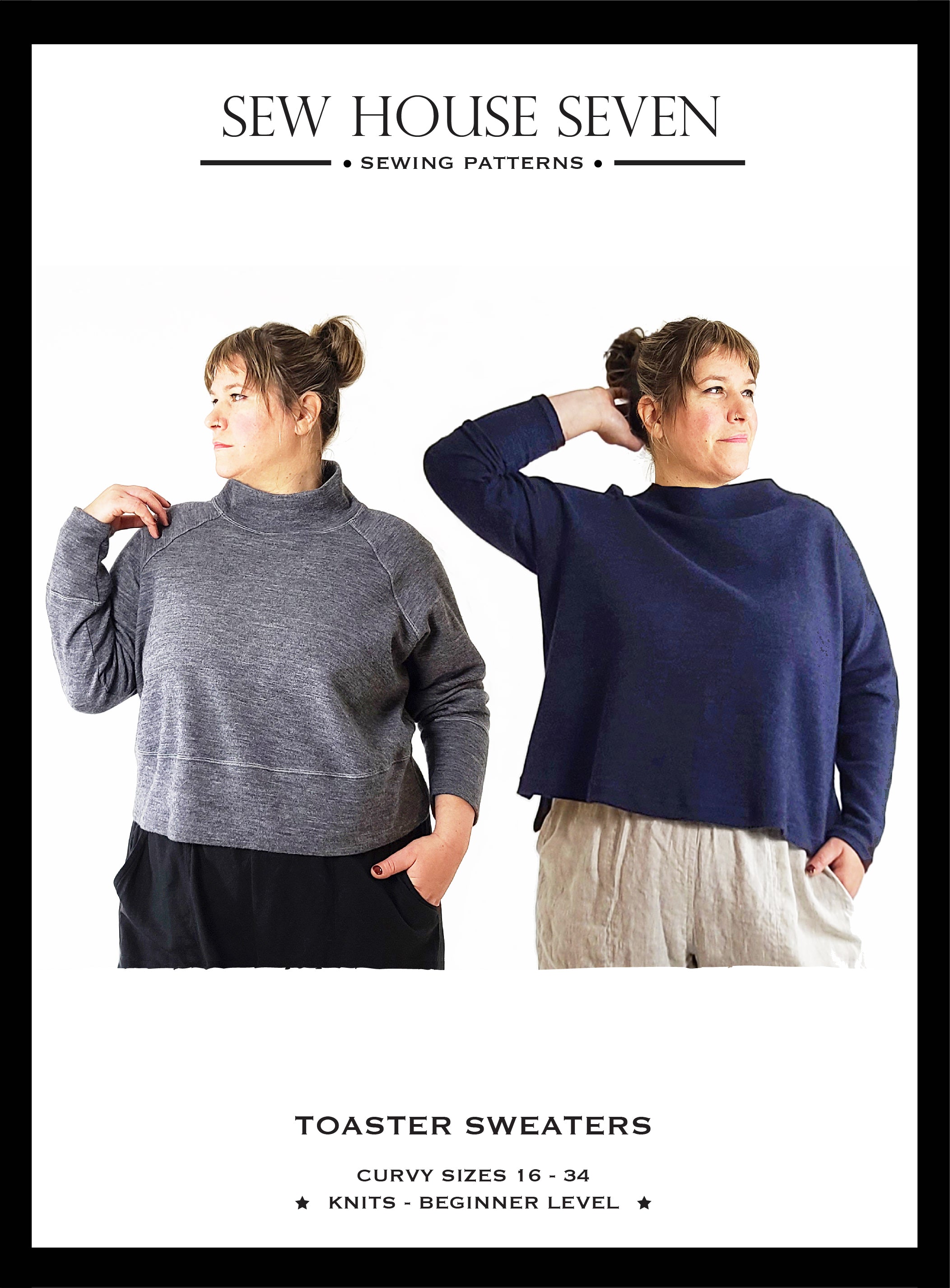 Toaster Sweaters - Curvy -  - Sewing Pattern | Sew House 7