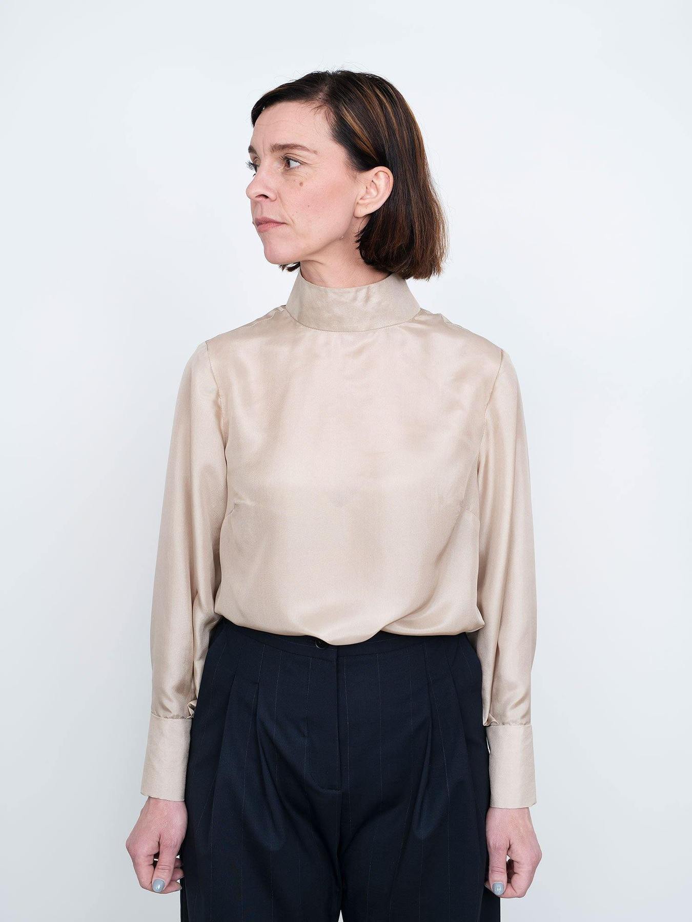 Tie Bow Blouse - The Assembly Line - MaaiDesign