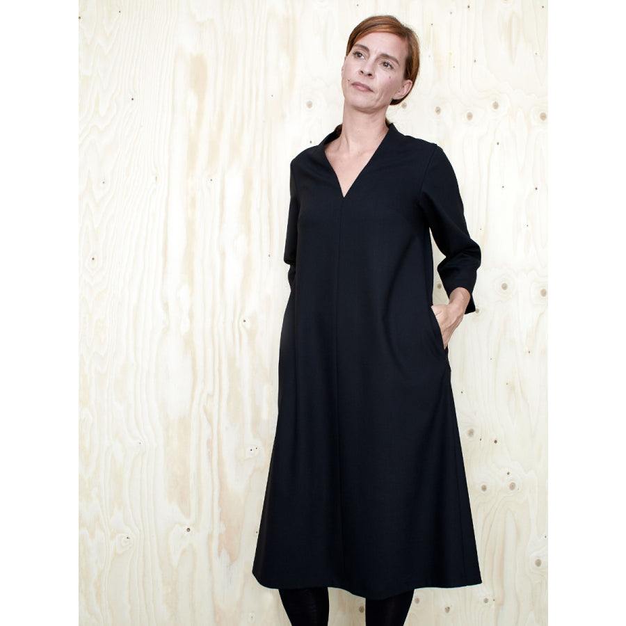 V Neck Dress - The Assembly Line - MaaiDesign