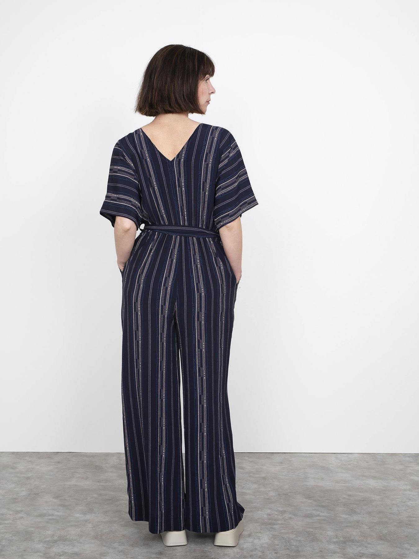 Wide Leg Jumpsuit - Sewing Pattern | The Assembly Line