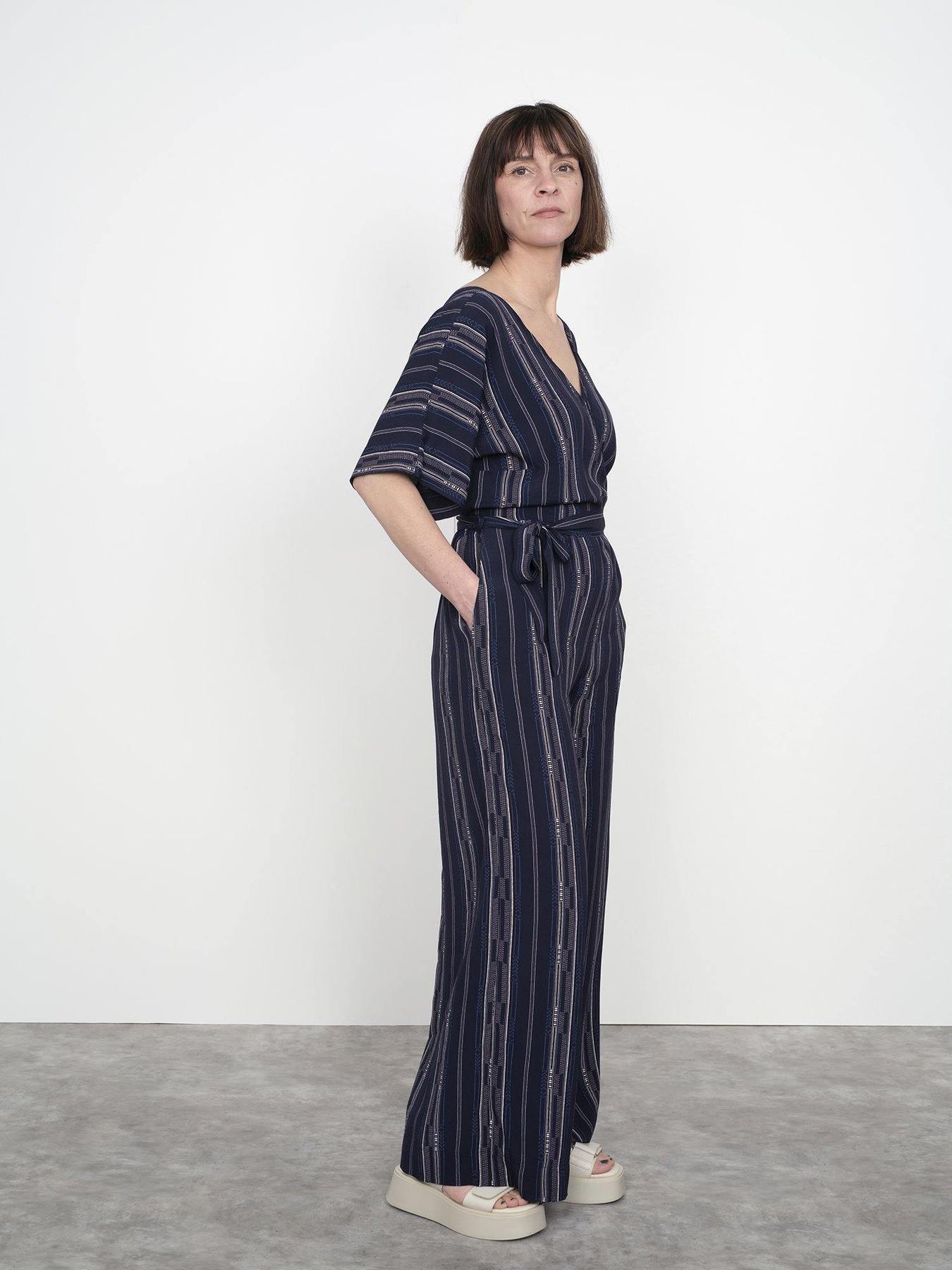 Wide Leg Jumpsuit - Sewing Pattern | The Assembly Line