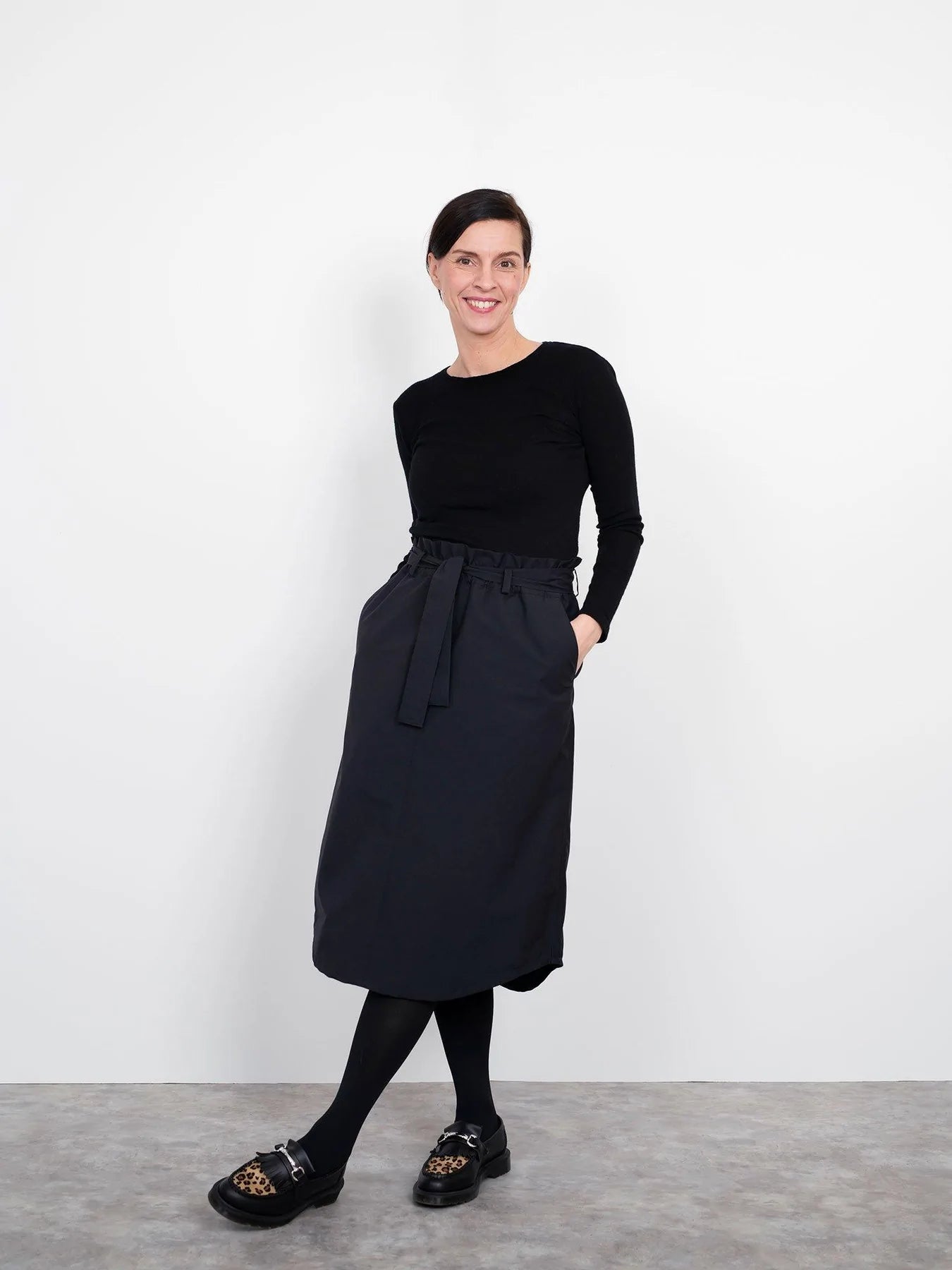 A line midi skirt tutorial online