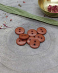 Atelier Brunette - Classic Shine Buttons - Chestnut