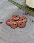 Atelier Brunette - Classic Shine Buttons - Chestnut