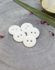 Atelier Brunette - Classic Shine Buttons - Off White