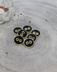 Atelier Brunette - Joy Buttons - Black - 12mm