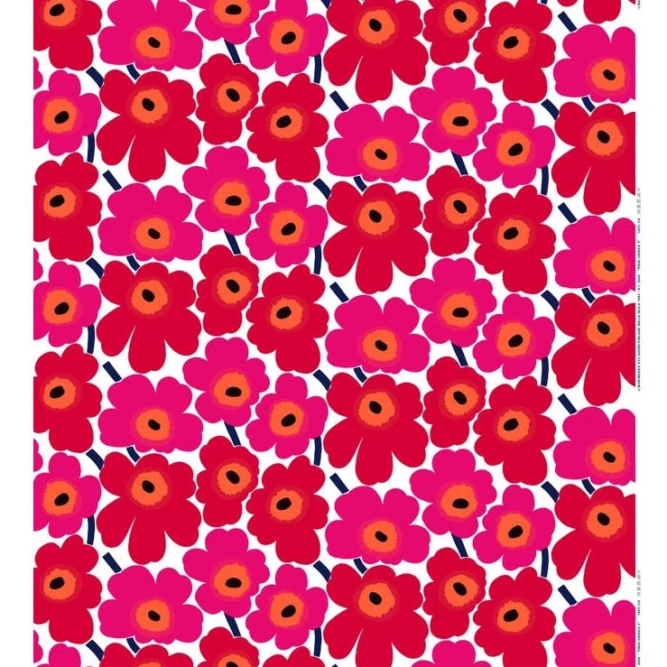 Marimekko - Pieni Unikko 2 - Cotton - Red