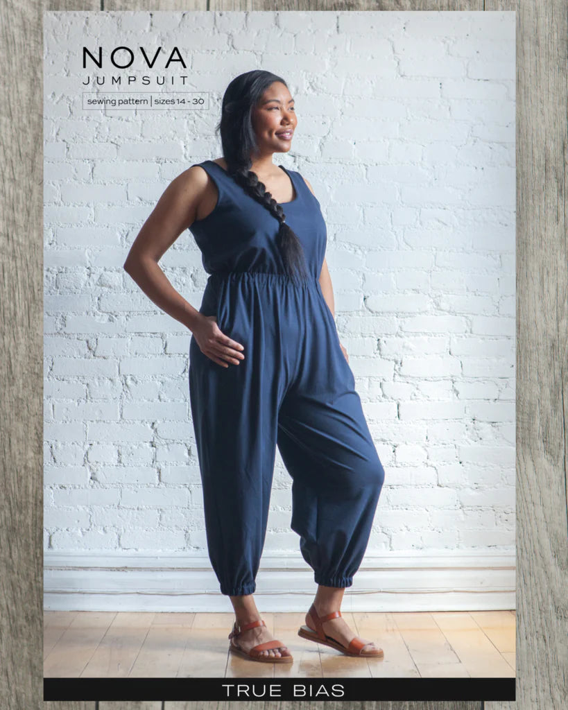 Nova Jumpsuit - Sewing Pattern | True Bias | Size 14-30