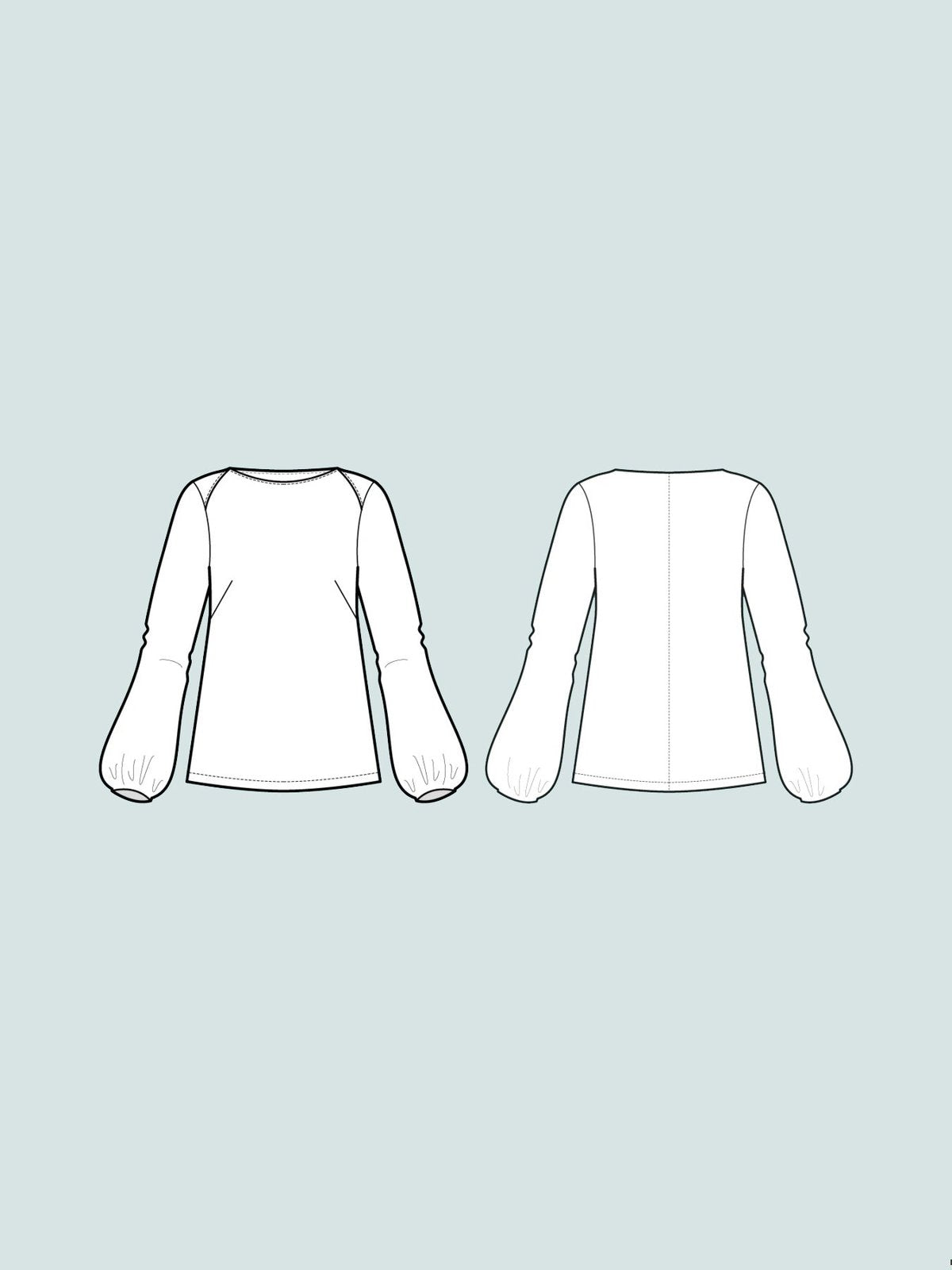 Puff Shirt - Sewing Pattern | The Assembly Line