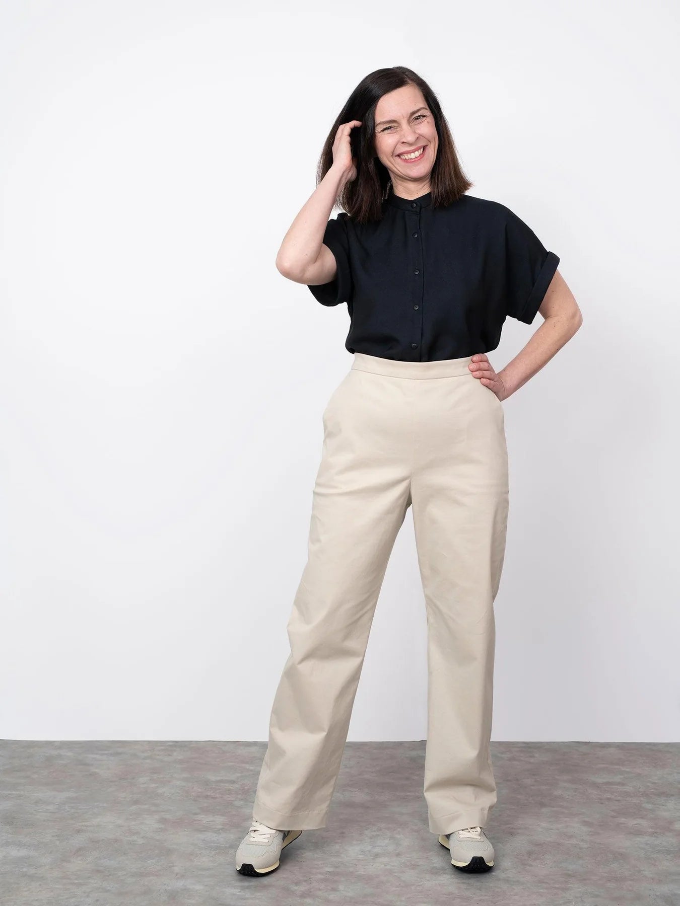Regular Fit Trousers - Sewing Patterns | The Assembly Line
