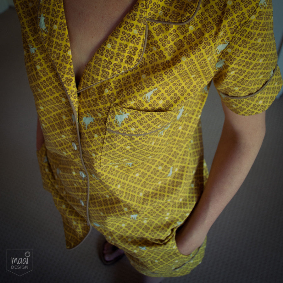 A pair of glamorous pyjamas