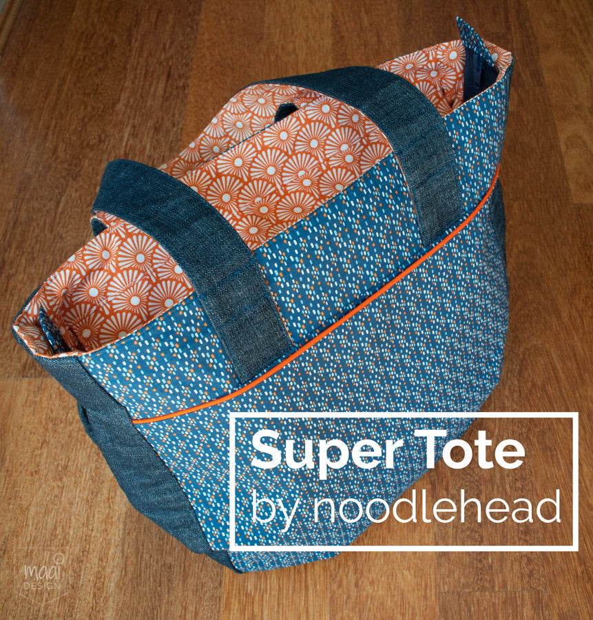 How to Add a Zip to a Tote Bag - Megan Nielsen Patterns Blog